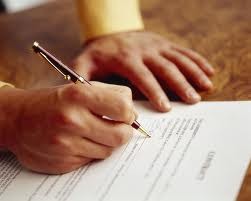 Attesting services - Ratification of Contracts