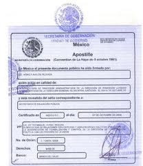 Asesoría Jurídica - Apostillado de sus documentos